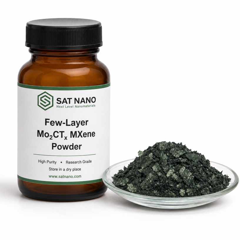 Few layer Molybdenum Carbide Mo2CTx MXene powder