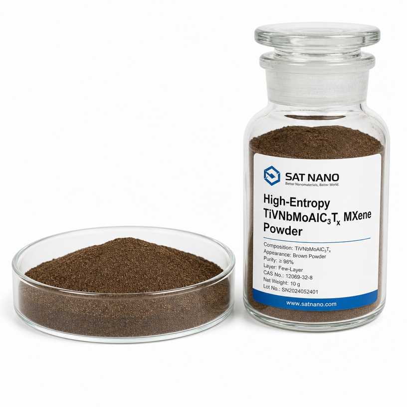 High Entropy TiVNbMoAlC3Tx MXene Powder