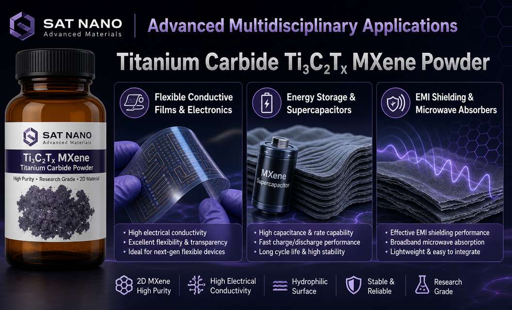 application of Multilayer Titanium Carbide Ti3C2Tx MXene powder